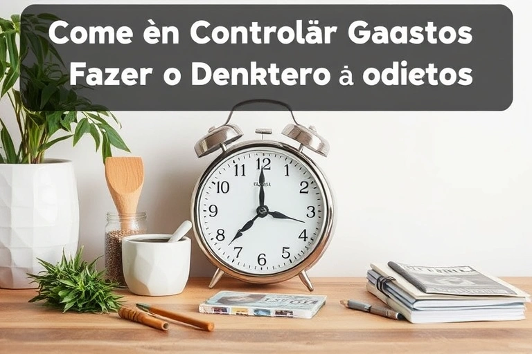 Conceitos visuais relacionados a Como Controlar Gastos e Fazer o Dinheiro Render Até o Fim do Mês