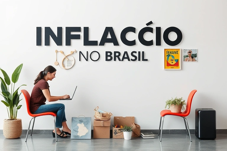 Conceitos visuais relacionados a Inflação no Brasil: Como Ela Afeta Seu Bolso no Dia a Dia